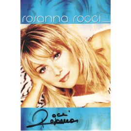 Autogramm Schlager | Rosanna ROCCI | 1999 "Emozioni" (Portrait Color Koch)