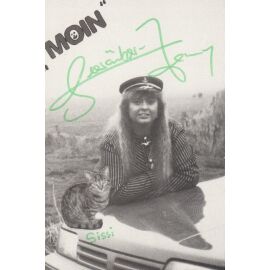 Autogramm Mundart | SEERÄUBER-JENNY | 1980er "Moin" (Portrait SW HDN) 3