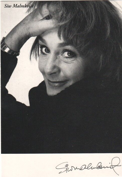Autogramm Film / Schlager (SWE) | Siw MALMKVIST | 1990er (Portrait SW)
