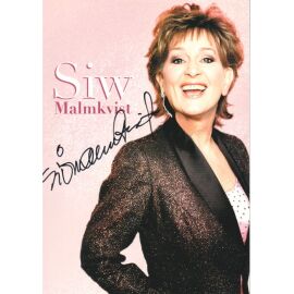 Autogramm Film / Schlager (SWE) | Siw MALMKVIST | 2000er (Portrait Color Oscarsson)