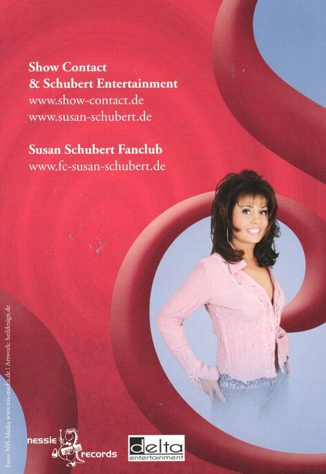 Autogramm Schlager | Susan SCHUBERT | 2010er (Portrait Color Nessie)