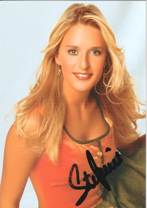 Autogramm Volksmusik | Stefanie HERTEL | 2000 "Liebe Im Herzen" (Portrait Color EW) 1