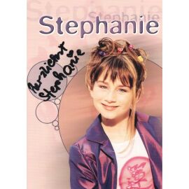 Autogramm Schlager | STEPHANIE (Kinderstar) | 2000 "Mein Schönster Traum" (Portrait Color Koch)