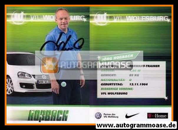 Autogramm Fussball | VfL Wolfsburg | 2007-1 | Jörg HOSSBACH