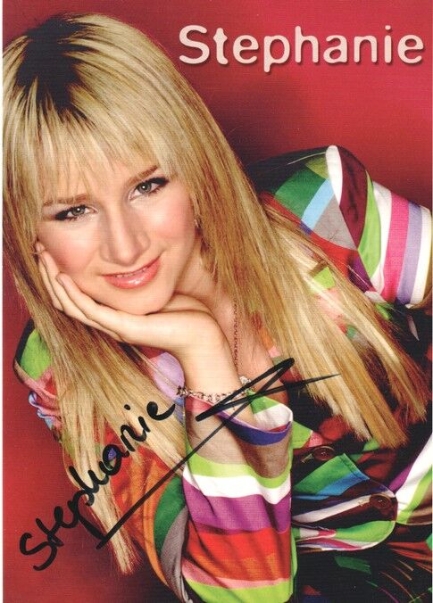 Autogramm Schlager | STEPHANIE (Kinderstar) | 2006 "Schenk Mir Dein Herz" (Portrait Color Koch)