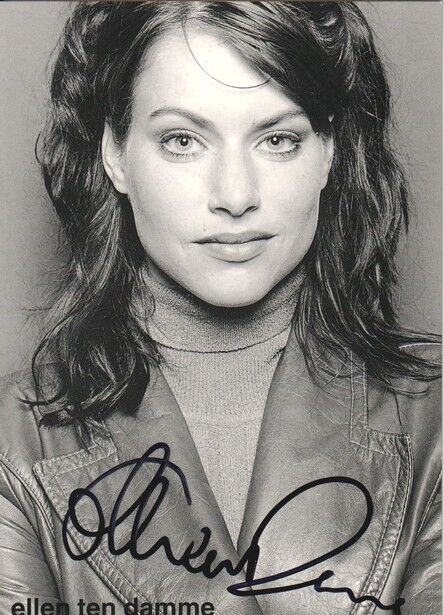 Autogramm Film / Pop (NL) | Ellen TEN DAMME | 2000er (Portrait SW Rüdel) Bothor