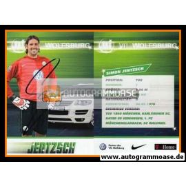 Autogramm Fussball | VfL Wolfsburg | 2007-1 | Simon JENTZSCH