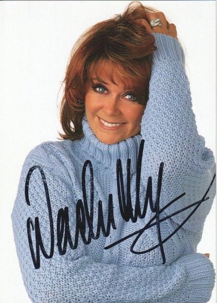 Autogramm Schlager | Wencke MYHRE | 2000er (Portrait Color)