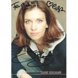 Autogramm Schauspieler | Sabine BOHLMANN | 2004 (Portrait Color) Hartmann