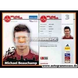Autogramm Fussball | 1. FC Nürnberg | 2007 | Michael BEAUCHAMP