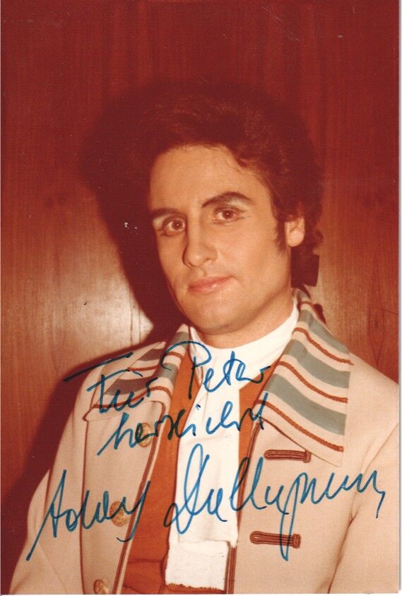 Autogramm Klassik | Adolf DALLAPOZZA | 1968 Foto (Portrait Color) Ferrando