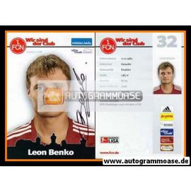 Autogramm Fussball | 1. FC Nürnberg | 2007 | Leon BENKO