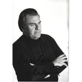 Autogramm Dirigent (HRV) | Berislav KLOBUCAR | 1970er Foto (Portrait SW)