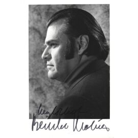 Autogramm Dirigent (HRV) | Berislav KLOBUCAR | 1970er (Portrait SW)