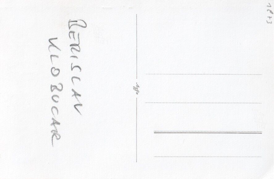 Autogramm Dirigent (HRV) | Berislav KLOBUCAR | 1970er (Portrait SW)