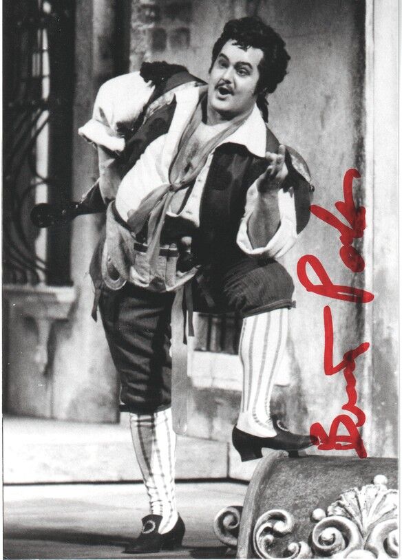 Autogramm Klassik (ITA) | Bruno POLA | 1970er Foto (Rollenbild SW) Figaro