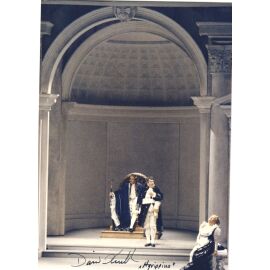 Autogramm Klassik (USA) | David KUEBLER | 1980er Foto (Bühnenszene Color) Agrippina