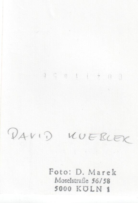 Autogramm Klassik (USA) | David KUEBLER | 1980er Foto (Bühnenszene Color) Agrippina