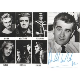 Autogramm Klassik (NZ) | Donald McINTYRE | 1970er Foto (Collage SW)