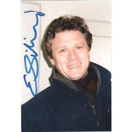 Autogramm Klassik (LV) | Egils SILINS | 1990er Foto (Portrait Color)