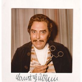 Autogramm Klassik | Ernst GUTSTEIN | 1960er Foto (Portrait Color Macku)