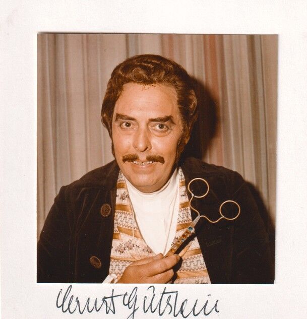 Autogramm Klassik | Ernst GUTSTEIN | 1960er Foto (Portrait Color Macku)