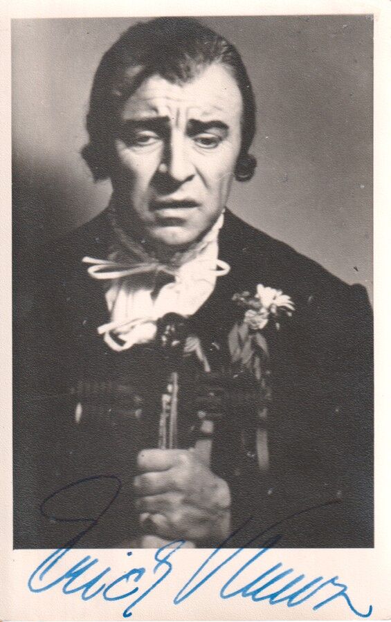 Autogramm Klassik | Erich KUNZ | 1960er (Rollenbild SW) 1