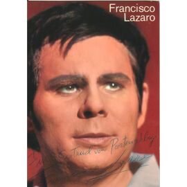 Autogramm Klassik (ESP) | Francisco LAZARO | 1967 "Wunder Einer Stimme" (Portrait Color Eurodisc)
