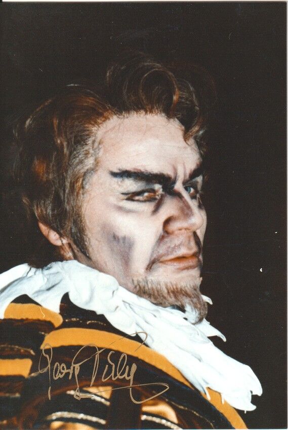 Autogramm Klassik | Georg TICHY | 1970er Foto (Rollenbild Color) Rigoletto