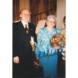 Autogramm Klassik (ITA) | Giuseppe GIACOMINI | 2000er Foto (Portrait Color mit Frau)