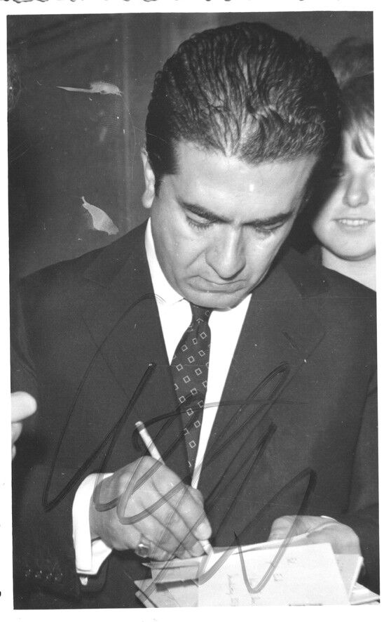 Autogramm Klassik (ITA) | Giuseppe DI STEFANO | 1960er (Portrait SW) 1