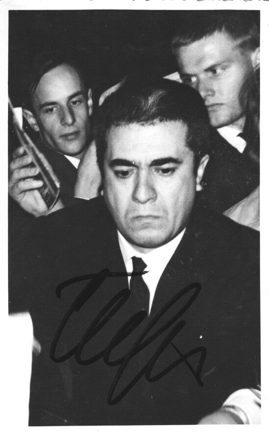 Autogramm Klassik (ITA) | Giuseppe DI STEFANO | 1960er (Portrait SW) 2