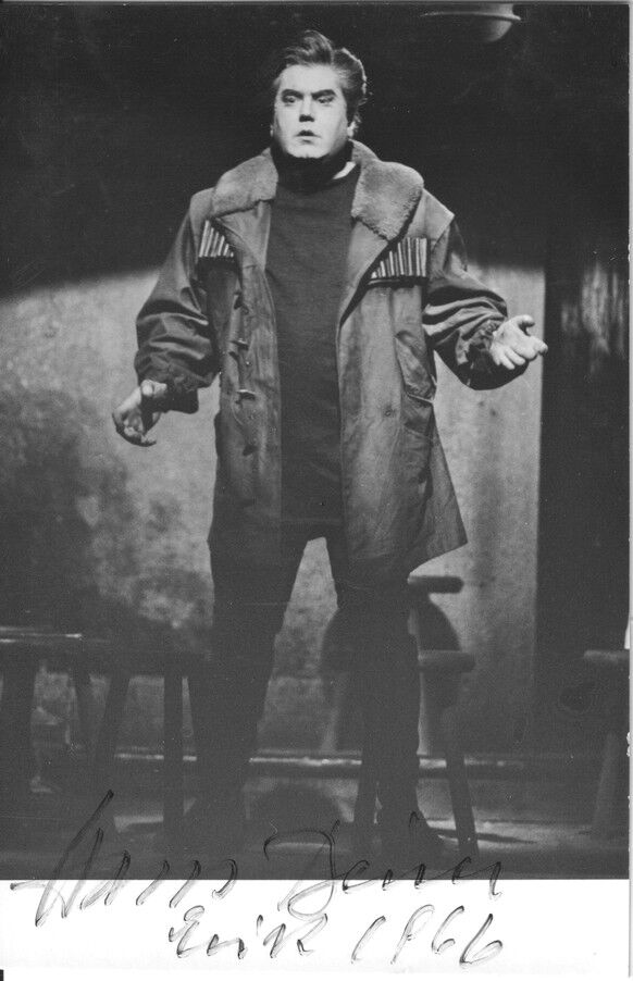 Autogramm Klassik | Hans BEIRER | 1966 (Rollenbild SW Saeger) Fliegender Holländer