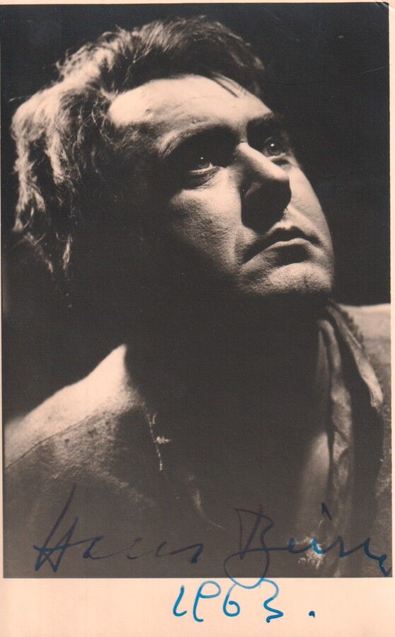 Autogramm Klassik | Hans BEIRER | 1963 (Rollenbild SW) Saeger
