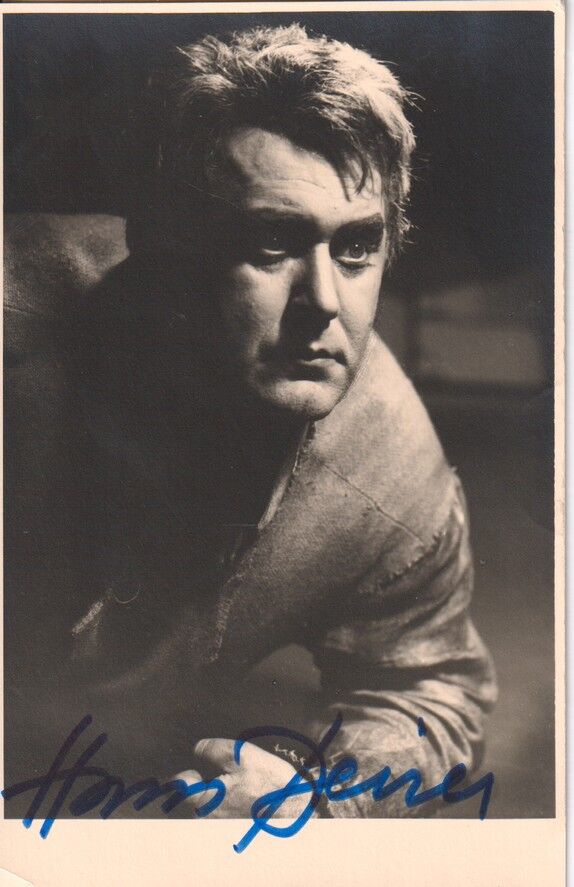 Autogramm Klassik | Hans BEIRER | 1960er (Rollenbild SW) Saeger