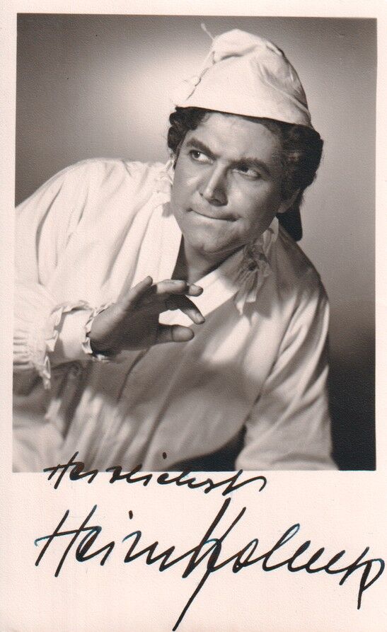 Autogramm Klassik | Heinz HOLECEK | 1960er (Rollenbild SW) Dietrich