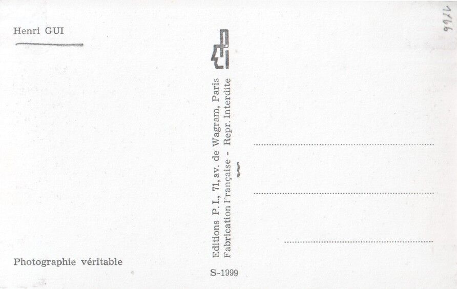 Autogramm Klassik (FRA) | Henri GUI | 1960er (Portrait SW)