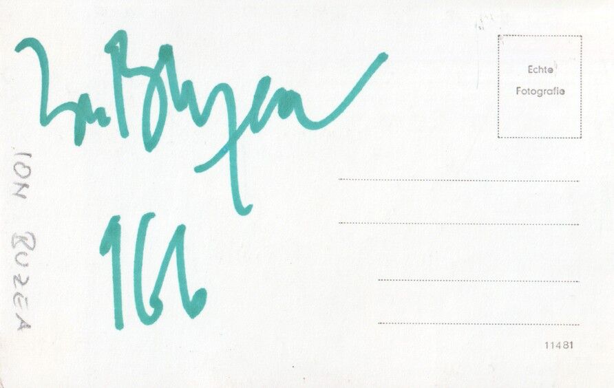 Autogramm Klassik (ROU) | Ion BUZEA | 1970er (Portrait SW)