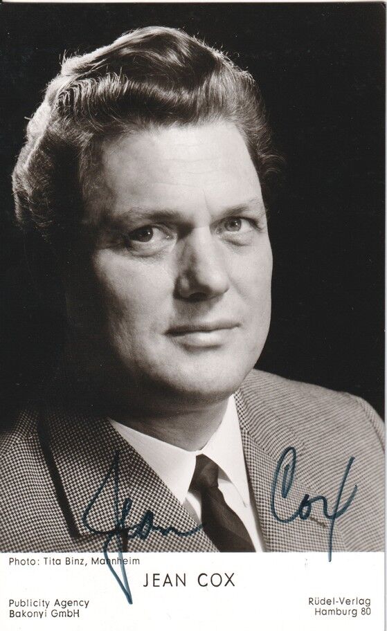 Autogramm Klassik (USA) | Jean COX | 1960er (Portrait SW Rüdel) Binz