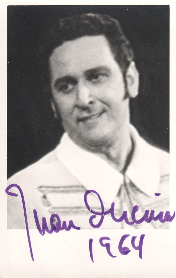 Autogramm Klassik (ESP) | Juan ONCINA | 1960er (Portrait SW) 1