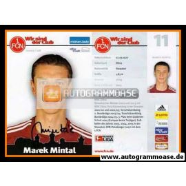 Autogramm Fussball | 1. FC Nürnberg | 2007 | Marek MINTAL