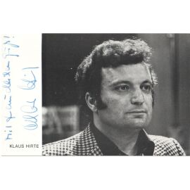 Autogramm Klassik | Klaus HIRTE | 1970er (Portrait SW EMI)