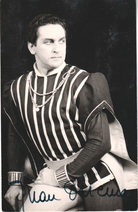 Autogramm Klassik (ESP) | Juan ONCINA | 1960er (Rollenbild SW) Don Carlos