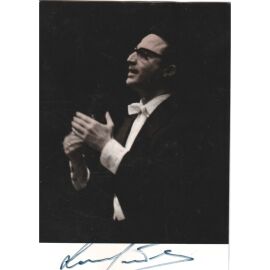 Autogramm Dirigent (ITA) | Lamberto GARDELLI | 1960er Foto (Portrait Color)