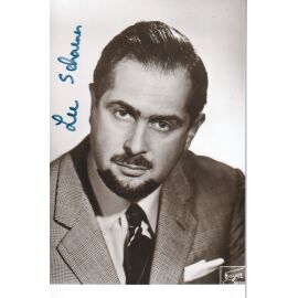Autogramm Dirigent (USA) | Lee SCHAENEN | 1960er (Portrait SW) Fayer