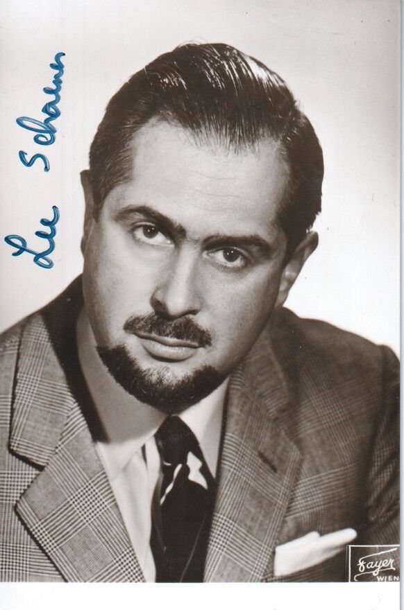 Autogramm Dirigent (USA) | Lee SCHAENEN | 1960er (Portrait SW) Fayer
