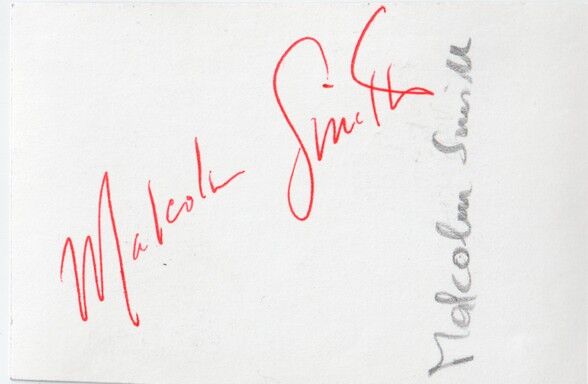Autogramm Klassik (USA) | Malcolm SMITH | 1970er Foto (Portrait SW)