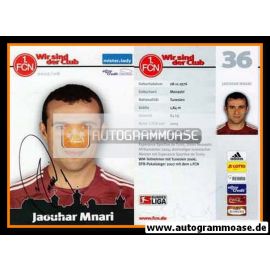 Autogramm Fussball | 1. FC Nürnberg | 2007 | Jaouhar MNARI