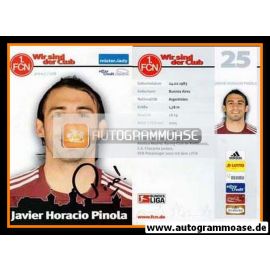 Autogramm Fussball | 1. FC Nürnberg | 2007 | Javier Horacio PINOLA
