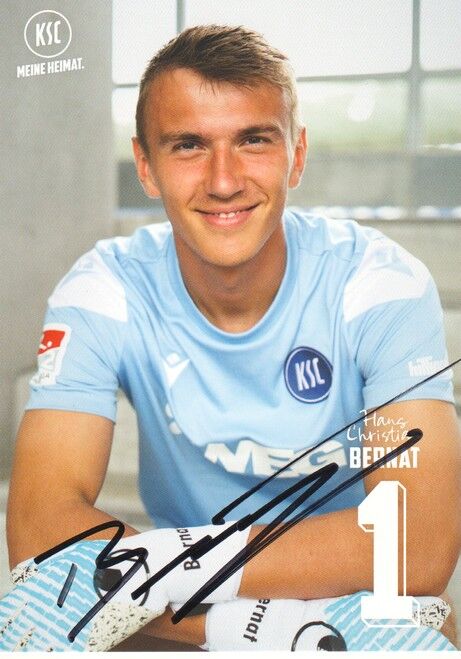 Autogramm Fussball | Karlsruher SC | 2025 | Hans Christian BERNAT
